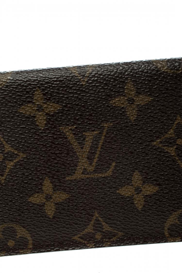 Pre Owned Louis vuitton Monogram Canvas ID Card Holder
