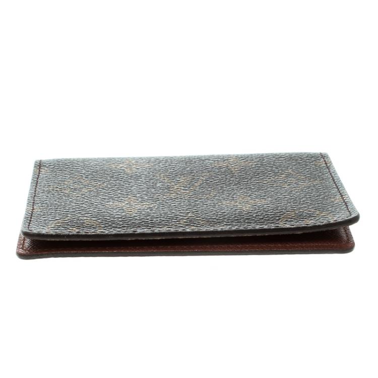 Pre Owned Louis vuitton Monogram Canvas ID Card Holder
