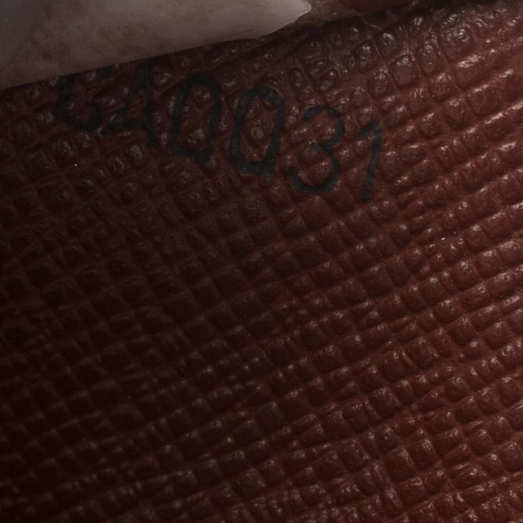 Pre Owned Louis vuitton Monogram Canvas ID Card Holder
