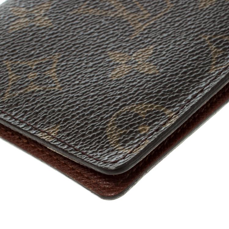 Pre Owned Louis vuitton Monogram Canvas ID Card Holder
