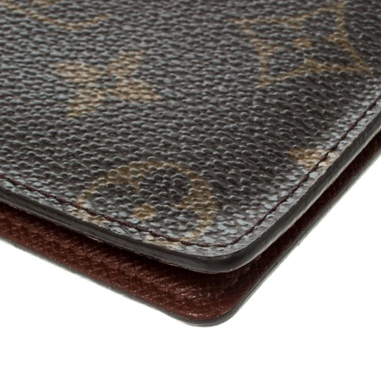 Pre Owned Louis vuitton Monogram Canvas ID Card Holder
