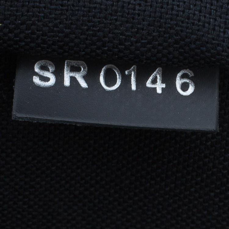 Pre Owned Louis Vuitton Damier Graphite Canvas Porte Documents Voyage PM Bag