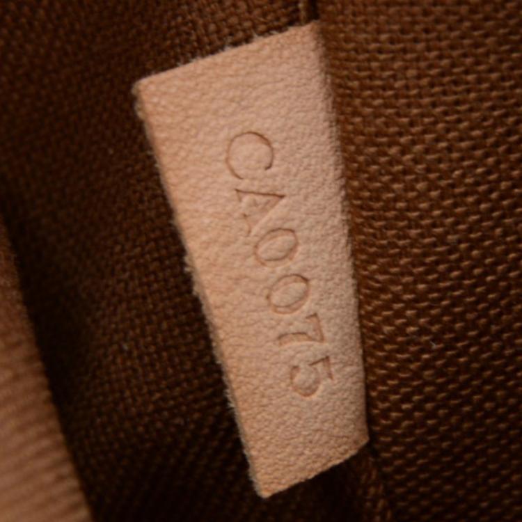 Pre Owned Louis Vuitton Monogram Canvas Sac Bosphore Messenger Bag