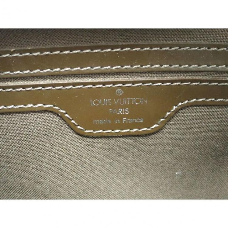 Pre Owned Louis Vuitton Grizzli Taiga Leather Reporter Bag