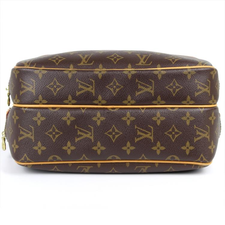 Pre Owned Louis Vuitton Monogram Canvas Reporter PM Bag