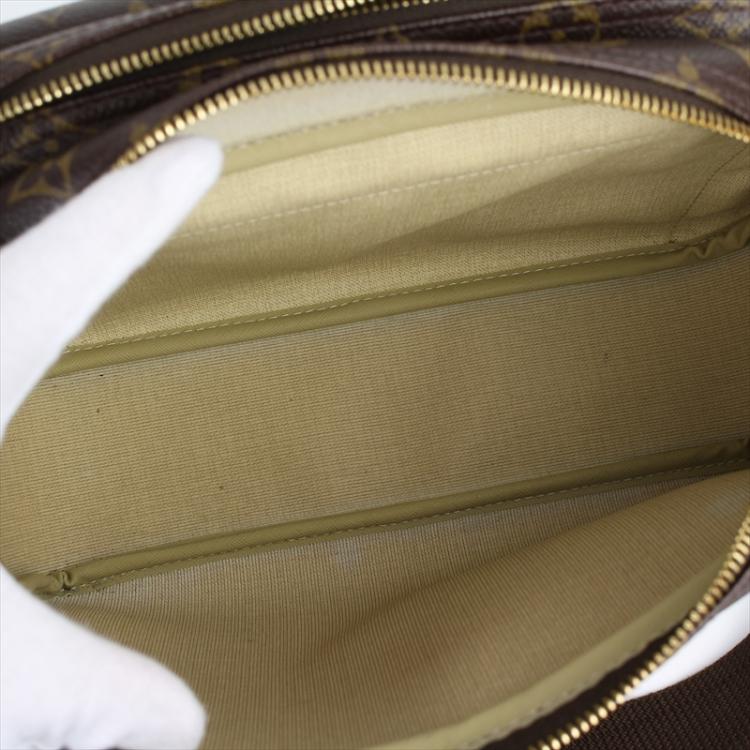 Pre Owned Louis Vuitton Monogram Canvas Reporter PM Bag