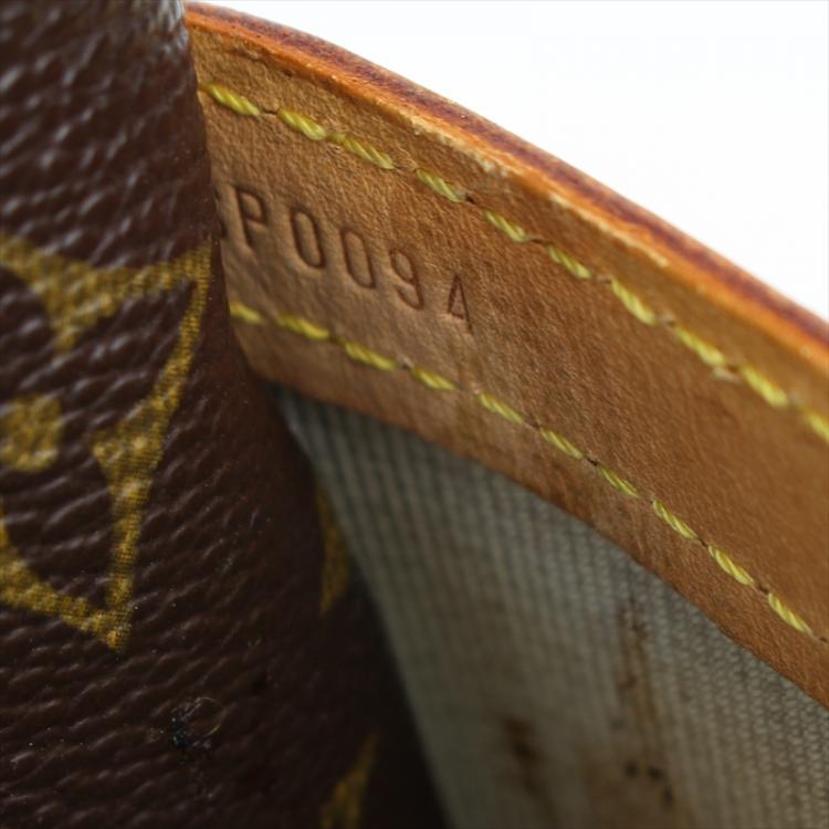 Pre Owned Louis Vuitton Monogram Canvas Reporter PM Bag