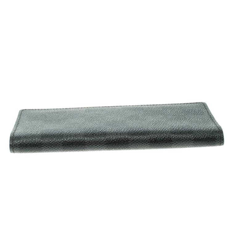Pre Owned Louis Vuitton Damier Graphite Canvas Pocket Agenda Cover