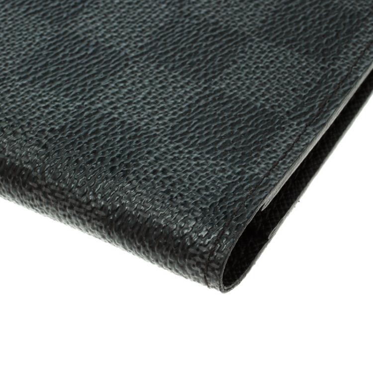 Pre Owned Louis Vuitton Damier Graphite Canvas Pocket Agenda Cover