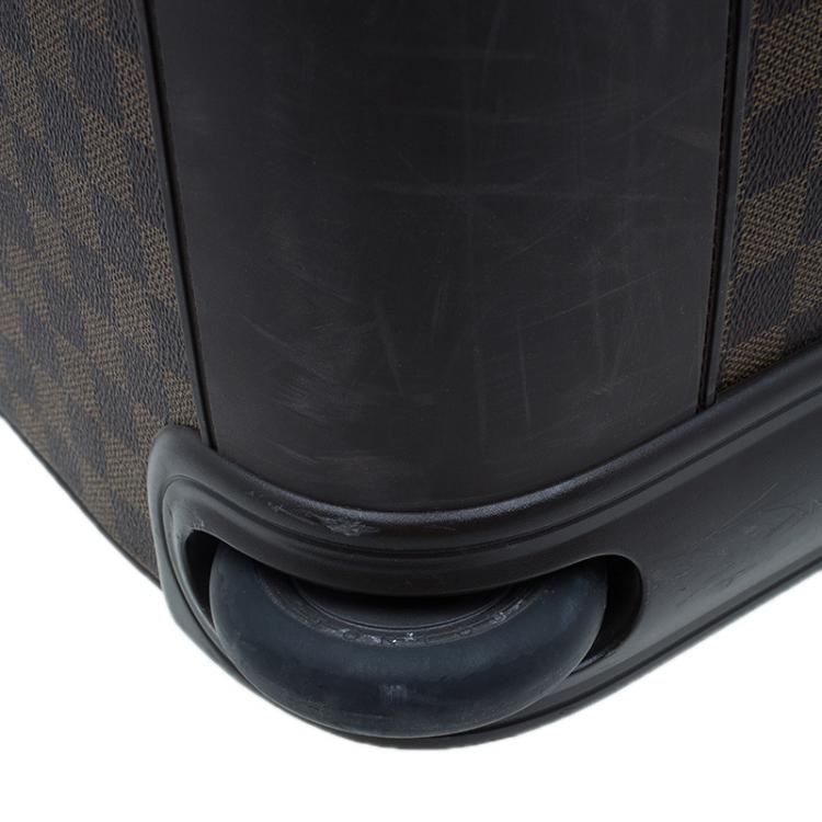 Pre Owned Louis Vuitton Damier Ebene Coated Canvas Eole Rolling Luggage 50 cm