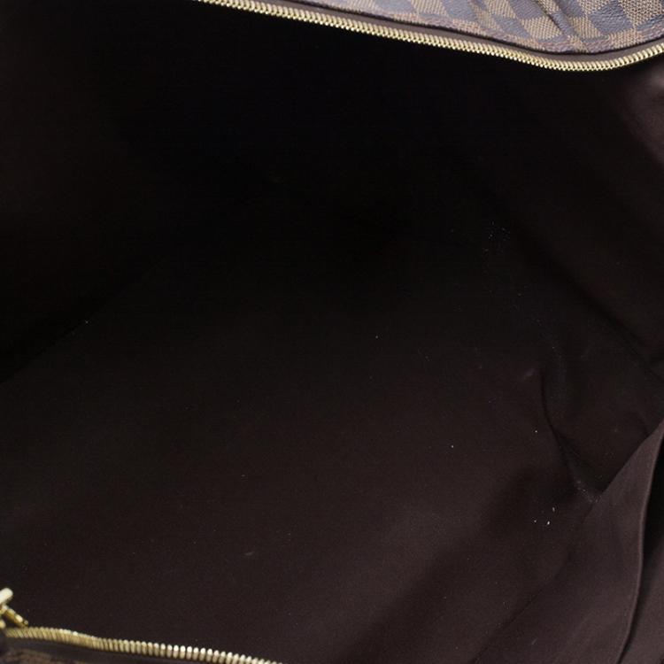 Pre Owned Louis Vuitton Damier Ebene Coated Canvas Eole Rolling Luggage 50 cm
