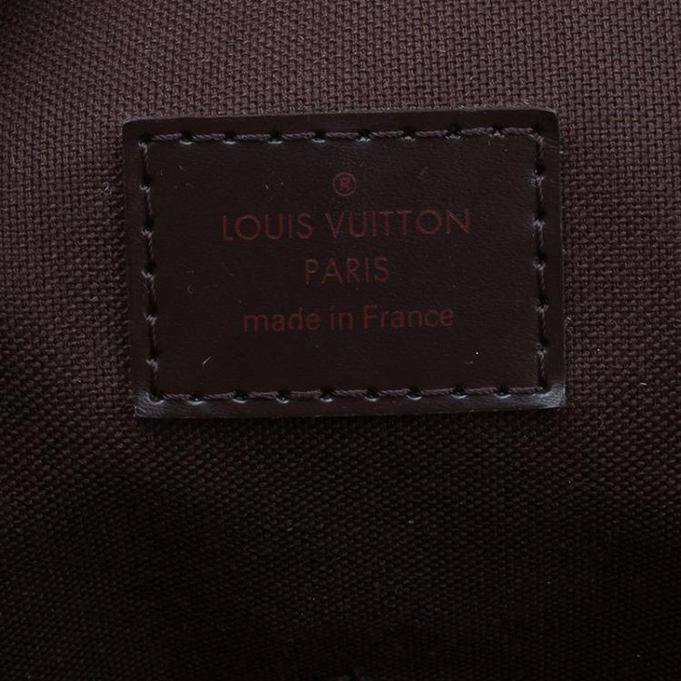 Pre Owned Louis Vuitton Damier Ebene Coated Canvas Eole Rolling Luggage 50 cm