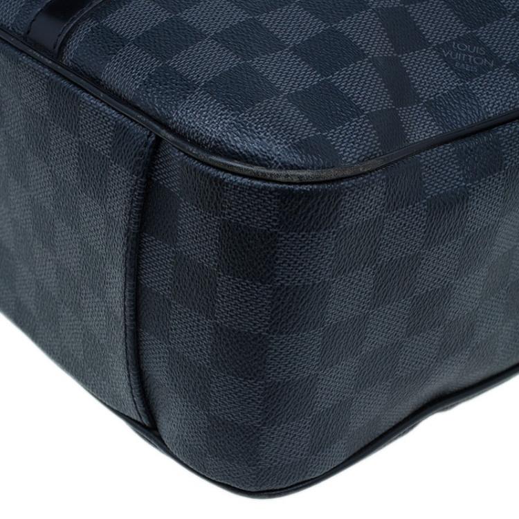 Pre Owned Louis Vuitton Damier Graphite Canvas Tadao Tote