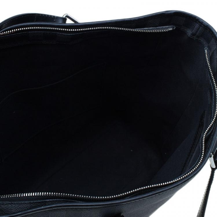 Pre Owned Louis Vuitton Damier Graphite Canvas Tadao Tote