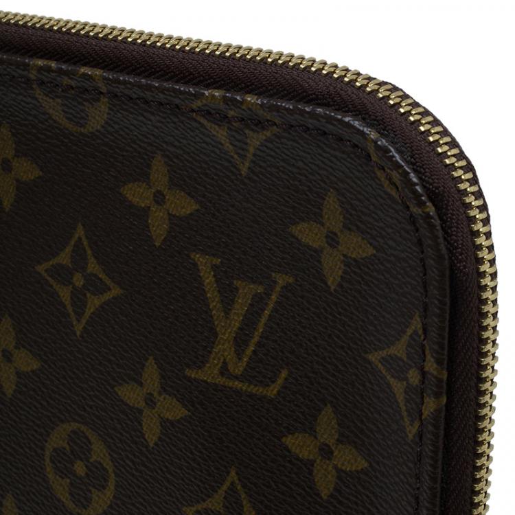 Pre Owned Louis Vuitton Monogram Canvas Poche Documents Holder