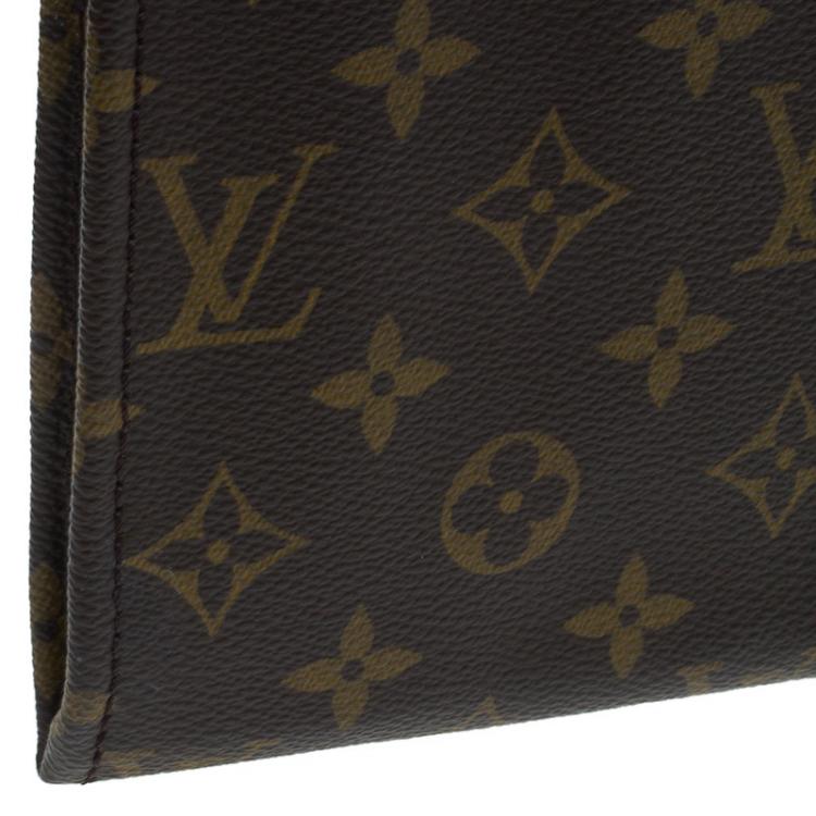 Pre Owned Louis Vuitton Monogram Canvas Poche Documents Holder