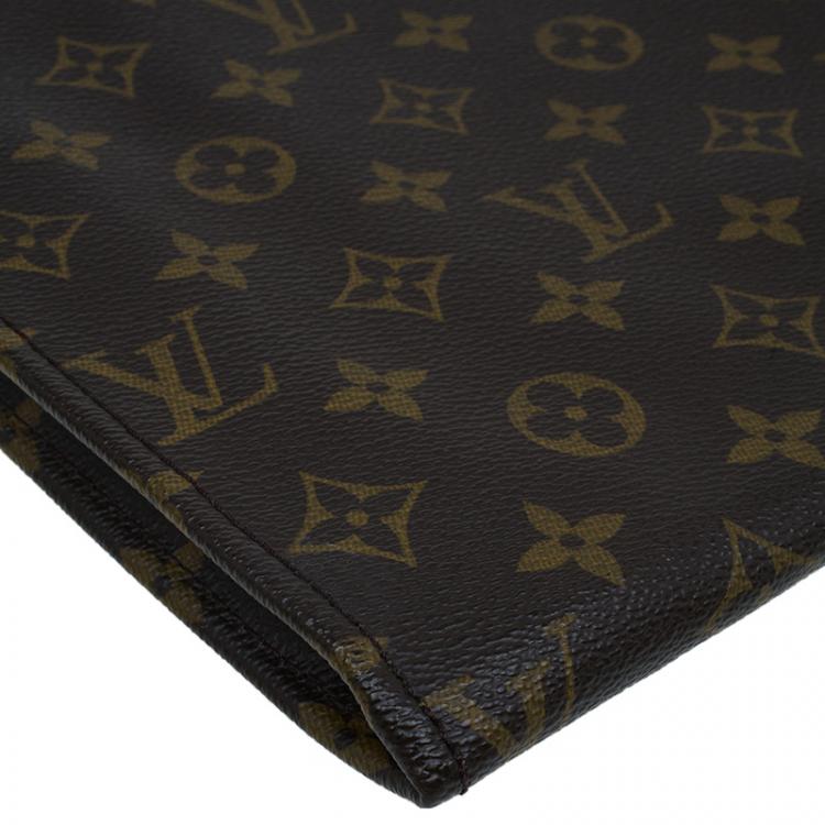 Pre Owned Louis Vuitton Monogram Canvas Poche Documents Holder