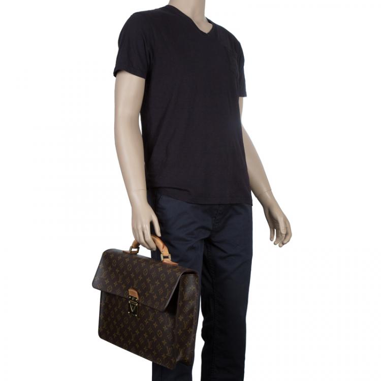 Louis Vuitton Monogram Canvas Laguito Briefcase Bag - Yoogi's Closet