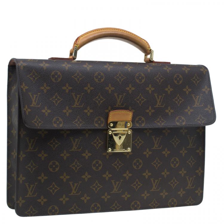 monogrammed briefcase