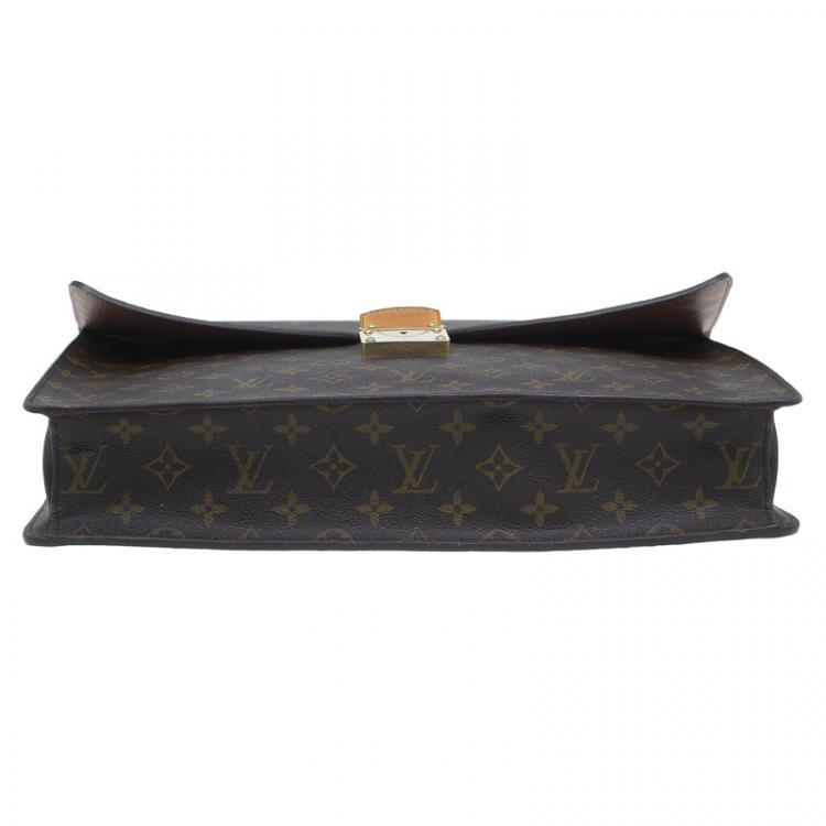 Pre Owned Louis Vuitton Monogram Canvas Laguito Briefcase