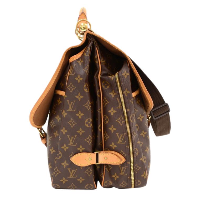 Pre Owned Louis Vuitton Monogram Canvas Sac Chasse Hunting Bag 