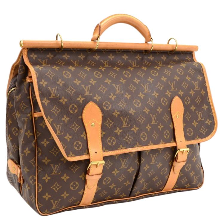 Pre Owned Louis Vuitton Monogram Canvas Sac Chasse Hunting Bag 
