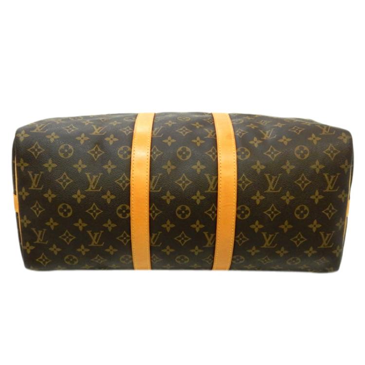 Pre Owned Louis Vuitton Monogram Canvas Keepall Bandouliere 45