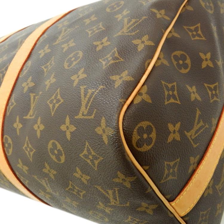 Pre Owned Louis Vuitton Monogram Canvas Keepall Bandouliere 45