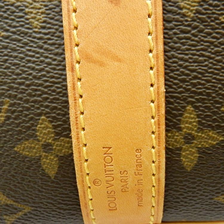Pre Owned Louis Vuitton Monogram Canvas Keepall Bandouliere 45