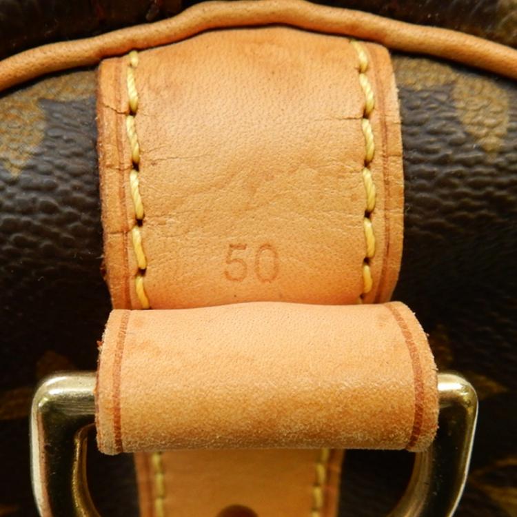 Pre Owned Louis Vuitton Monogram Canvas Keepall Bandouliere 50
