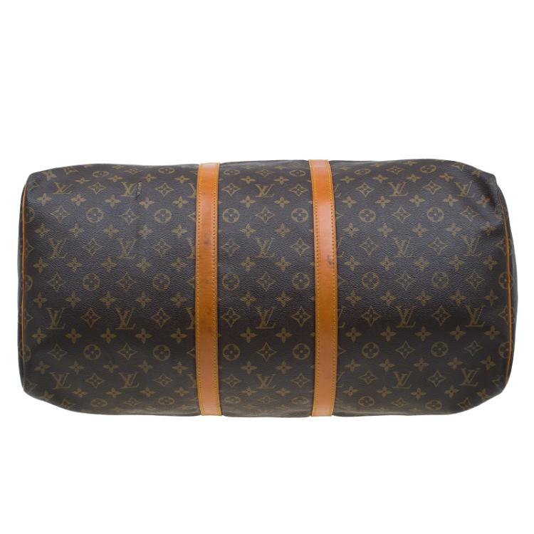 Pre Owned Louis Vuitton Monogram Canvas Keepall 55