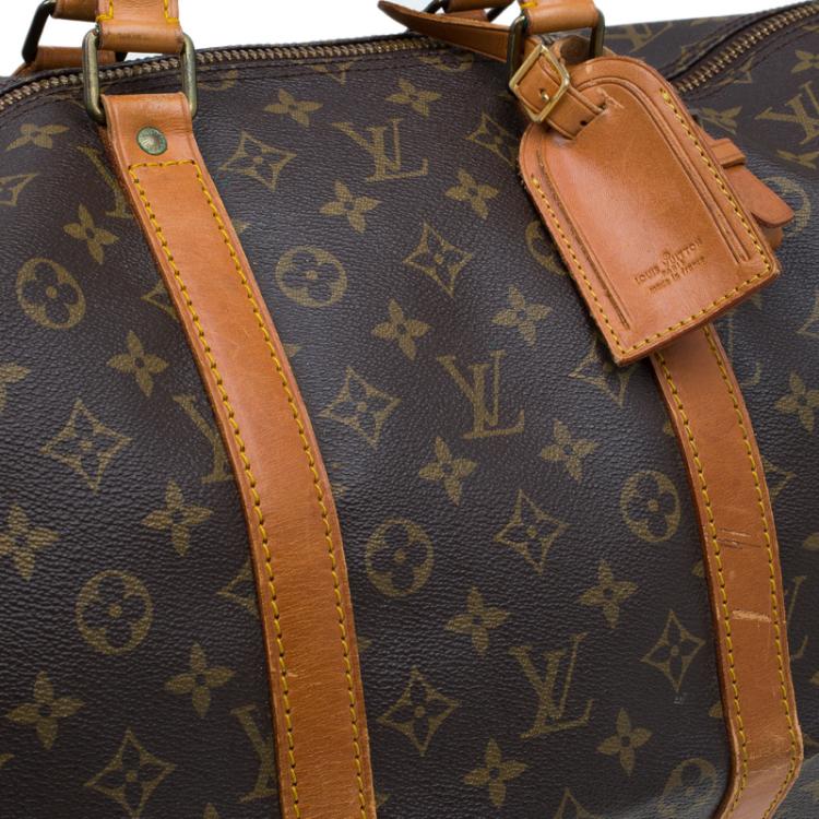 Pre Owned Louis Vuitton Monogram Canvas Keepall 55
