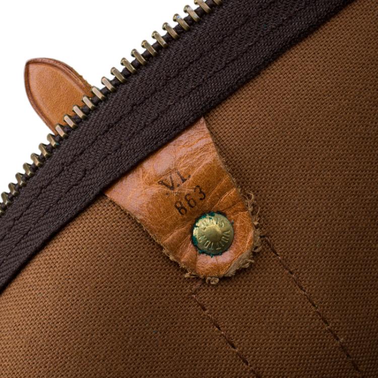 Pre Owned Louis Vuitton Monogram Canvas Keepall 55