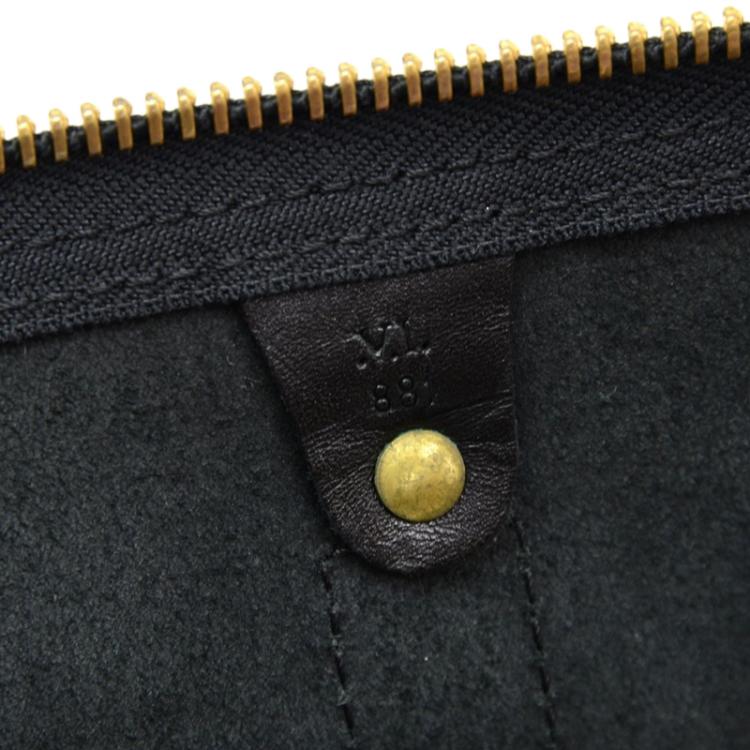 Pre Owned Louis Vuitton Black Epi Leather Keepall 45