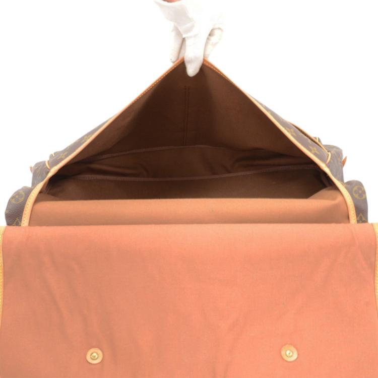 Pre Owned Louis Vuitton Monogram Canvas Sac Chasse Hunting Bag 