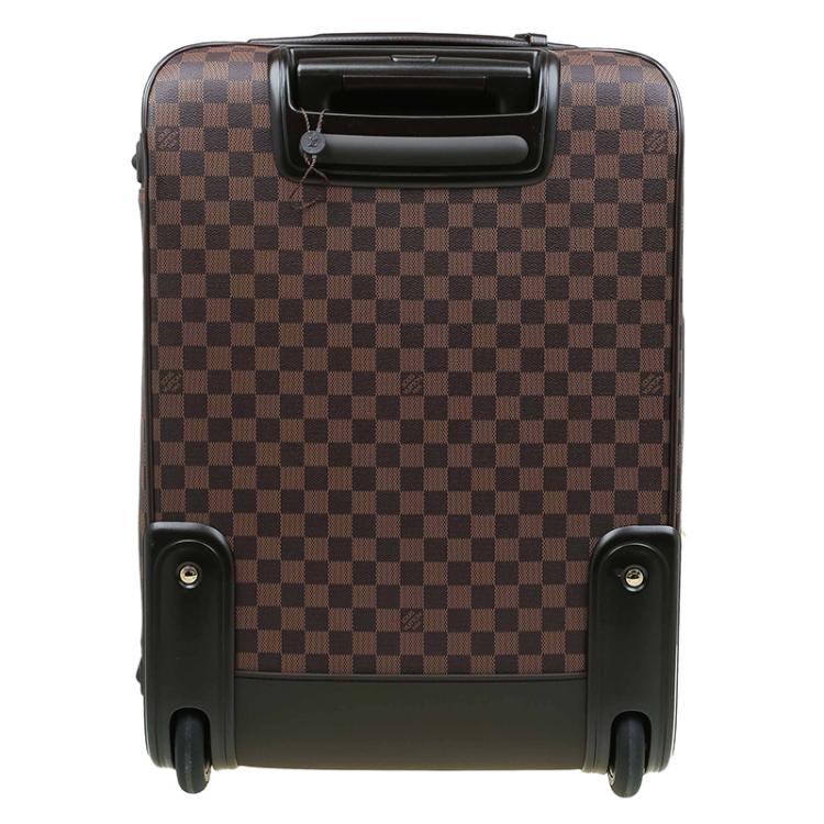 Pre Owned Louis Vuitton Damier Ebene Canvas Pegase 55 Luggage