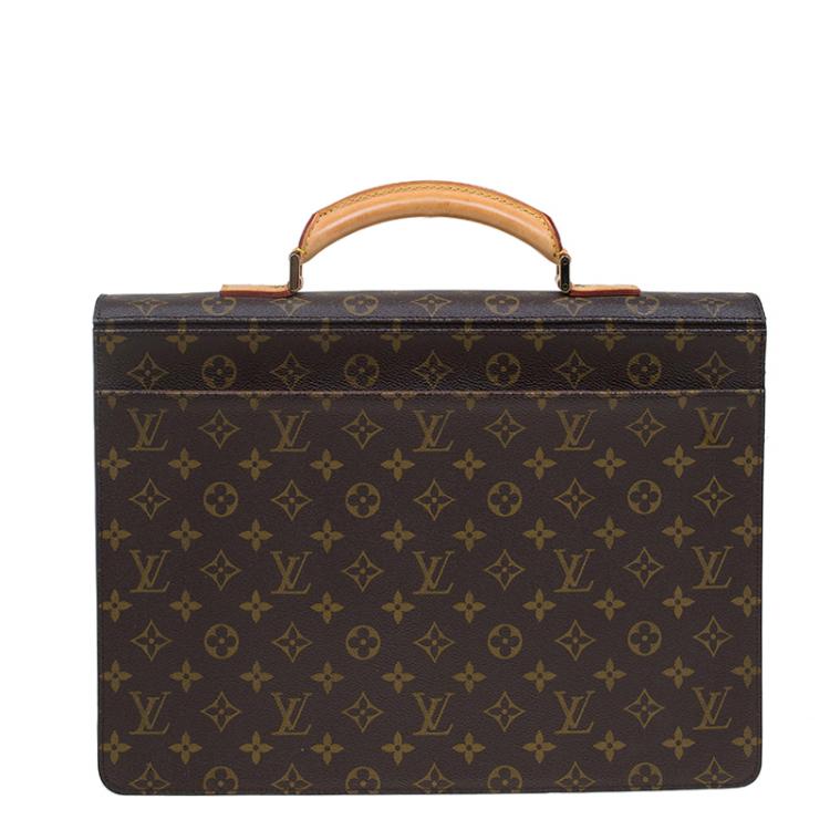 Pre Owned Louis Vuitton Monogram Canvas Laguito Briefcase