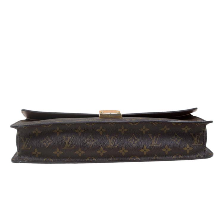 Pre Owned Louis Vuitton Monogram Canvas Laguito Briefcase