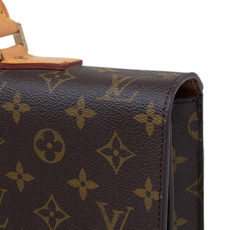 Pre Owned Louis Vuitton Monogram Canvas Laguito Briefcase