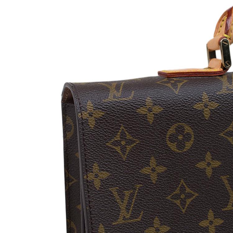 Pre Owned Louis Vuitton Monogram Canvas Laguito Briefcase