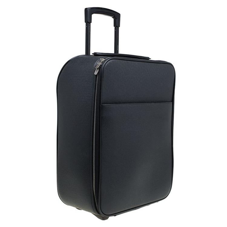 Pre Owned Louis Vuitton Ardoise Taiga Leather Pegase 45 Business Luggage
