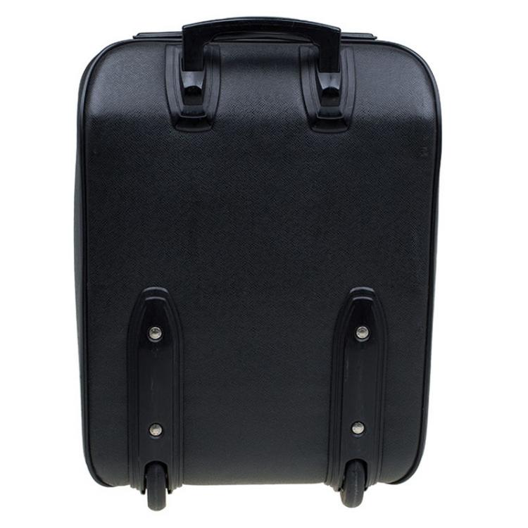 Pre Owned Louis Vuitton Ardoise Taiga Leather Pegase 45 Business Luggage