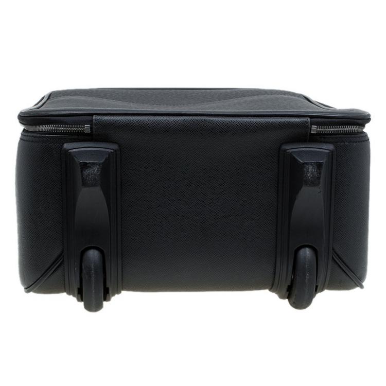 Pre Owned Louis Vuitton Ardoise Taiga Leather Pegase 45 Business Luggage