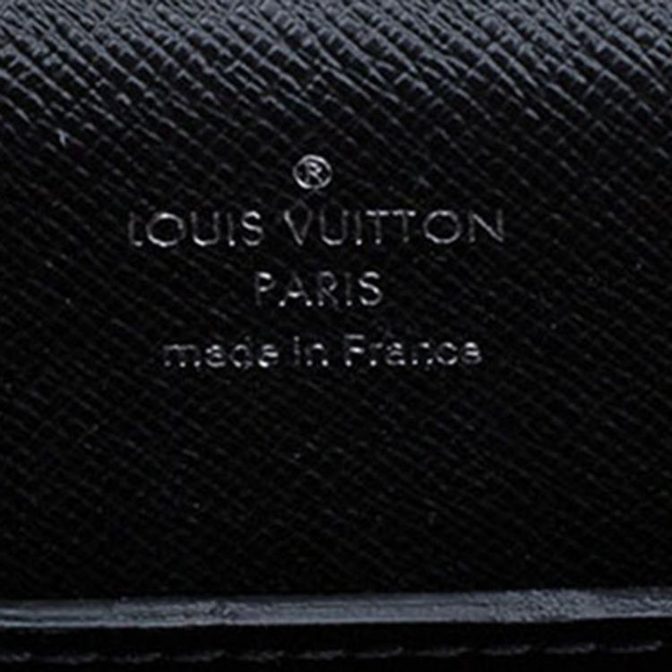 Pre Owned Louis Vuitton Black Taiga Leather Robusto 1 Compartment Briefcase