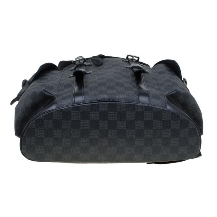 louis vuitton christopher damier graphite pm black