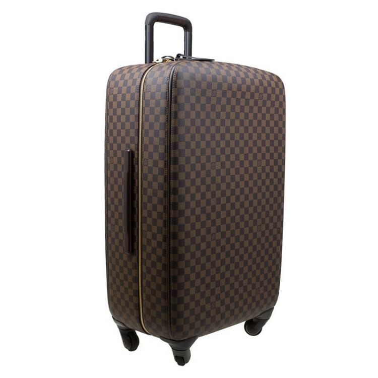 Pre Owned Louis Vuitton Damier Ebene Canvas Zephyr 70 Rolling Suitcase
