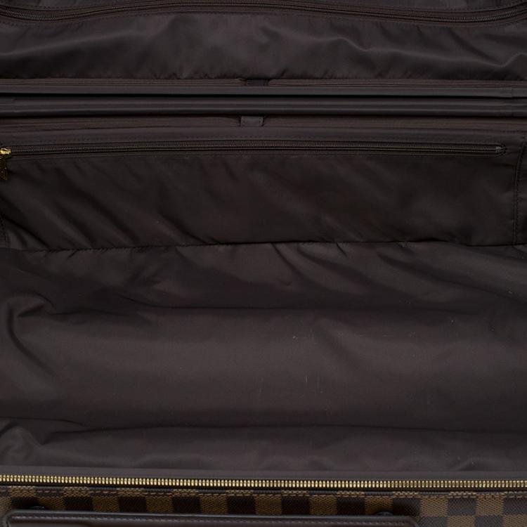 Pre Owned Louis Vuitton Damier Ebene Canvas Zephyr 70 Rolling Suitcase