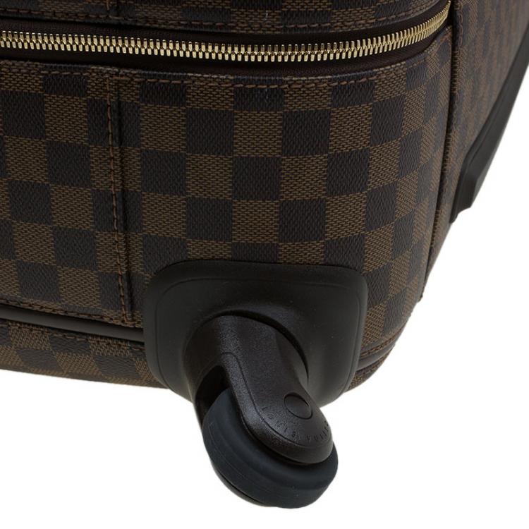 Pre Owned Louis Vuitton Damier Ebene Canvas Zephyr 70 Rolling Suitcase