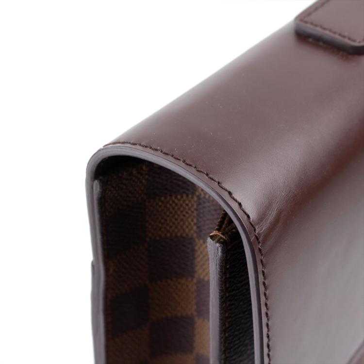 Pre Owned Louis Vuitton Damier Ebene Canvas Altona Briefcase GM

