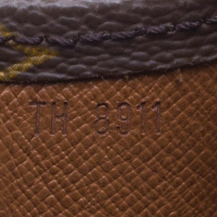 Pre Owned Louis Vuitton Monogram Canvas Porte Document Holder